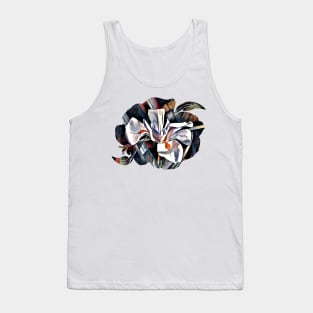 White Iris Tank Top